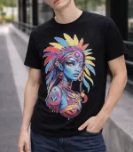 Tshirt-Black-Tribal